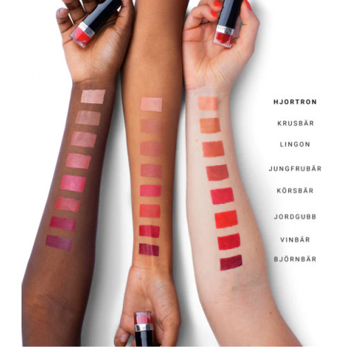 IDUN Matte Lipstick Matiniai lūpų dažai, Körsbär