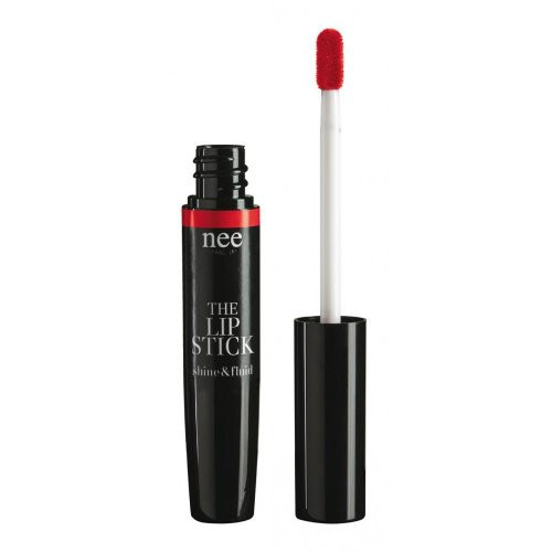 Nee Make Up Milano The Lipstick Shine & Fluid Skysti lūpų dažai, Sea Coral