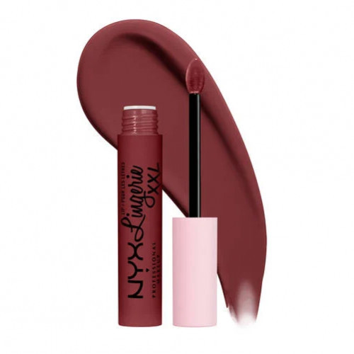 NYX Professional Makeup Lip Lingerie XXL Matte Liquid Lipstick Matiniai lūpų dažai, Strip N Tease