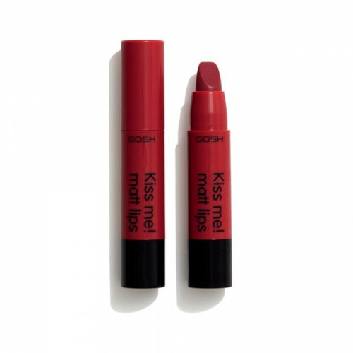 GOSH Copenhagen Kiss Me Matt Lips Matiniai lūpų dažai, 007 Scarlet Kiss
