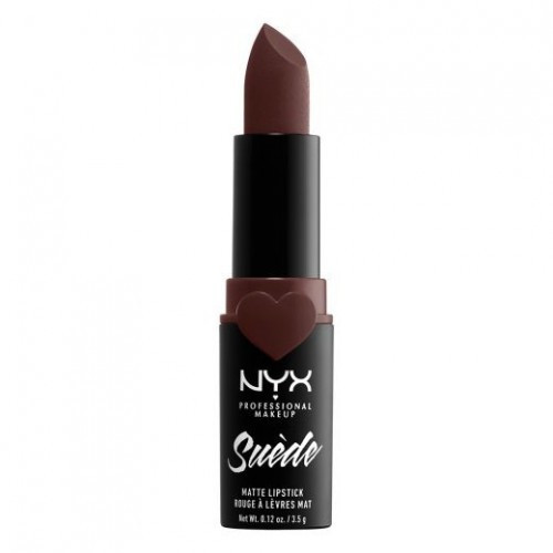 NYX Professional Makeup Suede Matte Lipstick Matiniai lūpų dažai, 07 Cold Brew