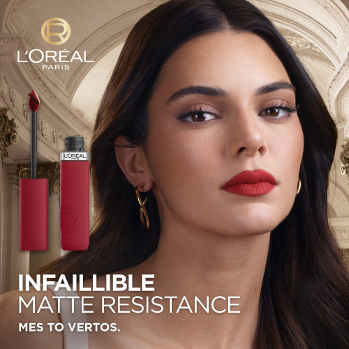 L'Oréal Paris Infaillible Le Matte Resistance Matiniai lūpų dažai, Shoping Spree