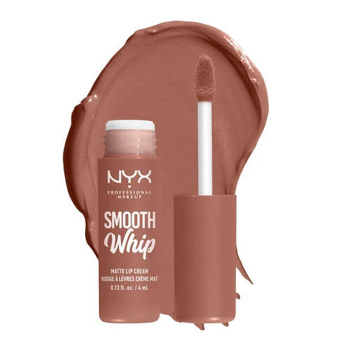 NYX Professional Makeup Smooth Whip Matte Lip Cream Matiniai lūpų dažai, 01 Pancake Stacks