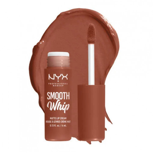 NYX Professional Makeup Smooth Whip Matte Lip Cream Matiniai lūpų dažai, 06 Faux Fur