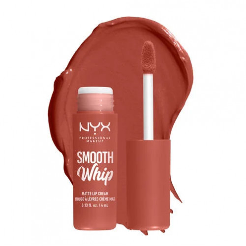 NYX Professional Makeup Smooth Whip Matte Lip Cream Matiniai lūpų dažai, 07 Pushin' Cushion
