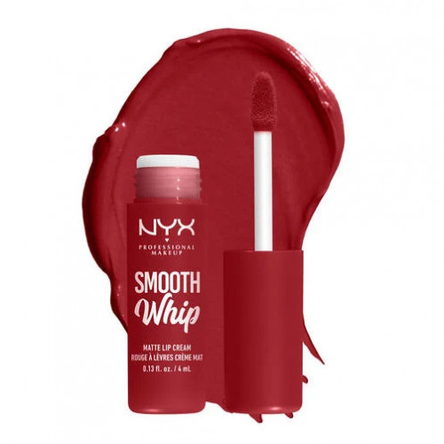 NYX Professional Makeup Smooth Whip Matte Lip Cream Matiniai lūpų dažai, 14 Velvet Robe