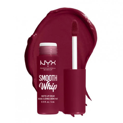 NYX Professional Makeup Smooth Whip Matte Lip Cream Matiniai lūpų dažai, 15 Chocolate Mousse