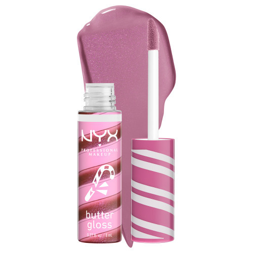 NYX Professional Makeup Butter Lip Gloss Swirl Lūpų blizgis, Peppermint Swirl