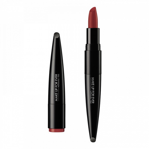 Make Up For Ever Rouge Artist Intense Color Lipstick Ilgai išliekantys lūpų dažai, 118 - Burning Clay