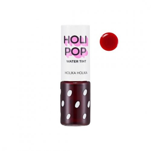 Holika Holika Holi Pop Water Tint Vandens pagrindo lūpų dažai, Tomato
