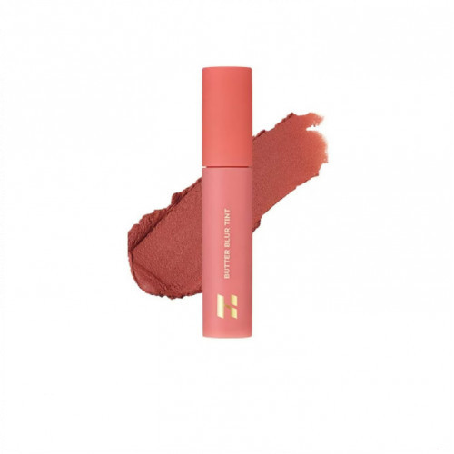 Holika Holika Butter Blur Tint Ilgai išliekantys drėkinantys lūpų dažai, Rose.