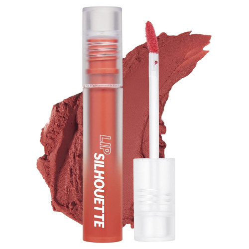 I'M MEME Lip Silhouette Matte Velvet Tint Matinis lūpų blizgesys, 01 Retro Peach