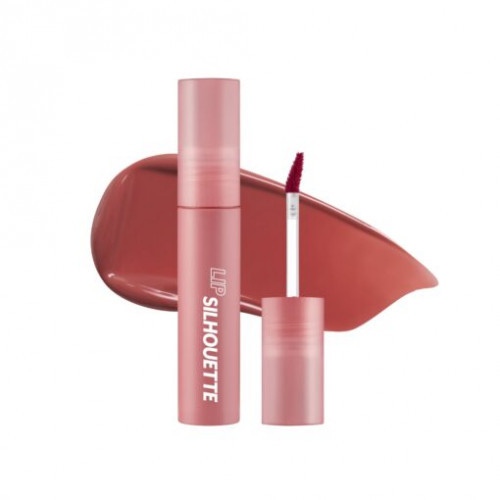 I'M MEME Lip Silhouette Water Blur Tint Matinis lūpų blizgesys, 002 French Peach