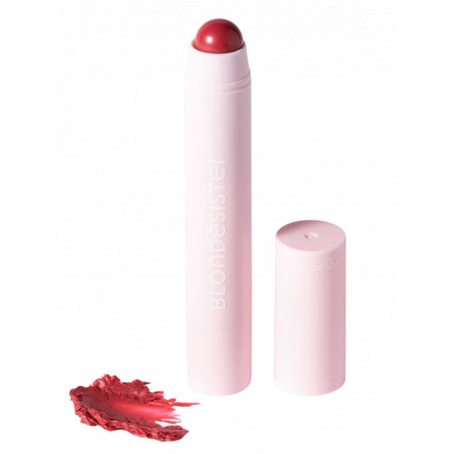Blondesister 2in1 Lip & Cheek Stain Lūpų ir skruostų kreidelė, 04 Berry Red