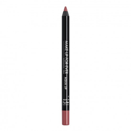 Make Up For Ever Aqua Lip Waterproof Lip Liner Pencil Vandeniui atsparus lūpų kontūro pieštukas, 12C Matte Dark Plum