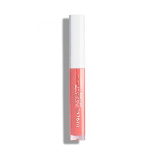 Lumene Luminous Shine Hydrating & Plumping Lip Gloss Lūpų blizgis, 9 Peach Pink