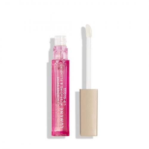 Lumene Luminous Shine Hydrating & Plumping Lip Gloss Lūpų blizgis, 3 Glossy Clear