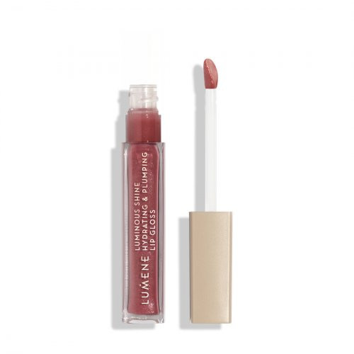 Lumene Luminous Shine Hydrating & Plumping Lip Gloss Lūpų blizgis, 7 Petal Pink