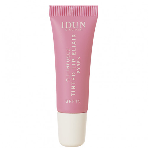 IDUN Oil-Infused Tinted Lip Elixir Atspalvį suteikiantis lūpų aliejus-eliksyras, Syren