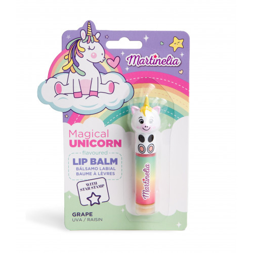 Martinelia Magical Unicorn Lip Balm Vaikiškas lūpų balzamas, Grape