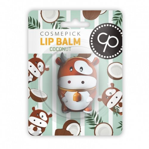 Cosmepick Lip Balm Lūpų balzamas įvairių skonių, Coconut