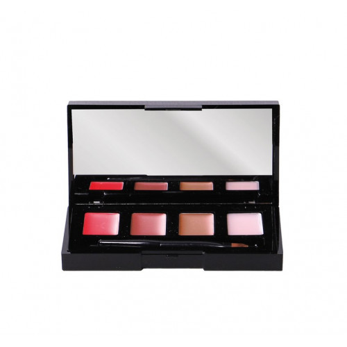 Nee Make Up Milano Iconic Lip Color Palette Cherry Blossoms Lūpų dažų paletė, 1 vnt.