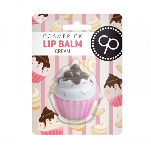 Cosmepick Lip Balm Lūpų balzamas įvairių skonių, Cream