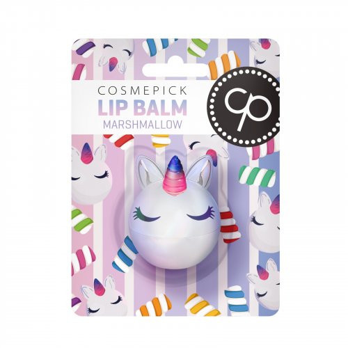Cosmepick Lip Balm Lūpų balzamas įvairių skonių, Marshmallow