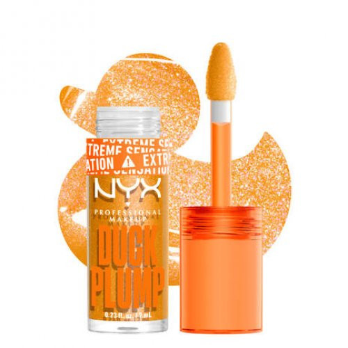 NYX Professional Makeup Duck Plump Lip Gloss Putlinamasis lūpų blizgis, Flippin' Slime
