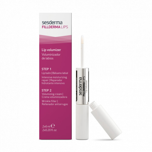 Sesderma Fillderma Lip Volumizer Lūpų putlinimo priemonė su hialurono rūgštimi, 2x6ml