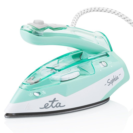 Laidynė ETA  ETA127190000 Sophia  Steam Travel Iron  1100 W  Water tank capacity 80 ml  Continu