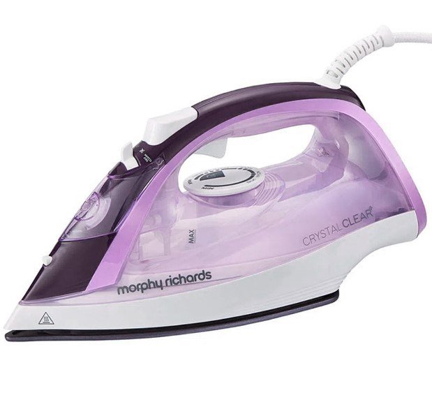 Laidynė Morphy Richards 300301 Garinis lygintuvas Keraminis padas 2400W Violetinė, Balta