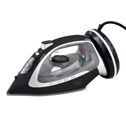 Laidynė Adler Steam Iron  AD 5043  Steam Iron  2800 W  Water tank capacity 300 ml  Continuous s