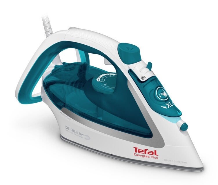 Lygintuvas TEFAL FV5718 Steam iron 2500 W Water tank capacity 270 ml Continuous steam 45 g/min Steam boost performance 195 g/min Blue/ white