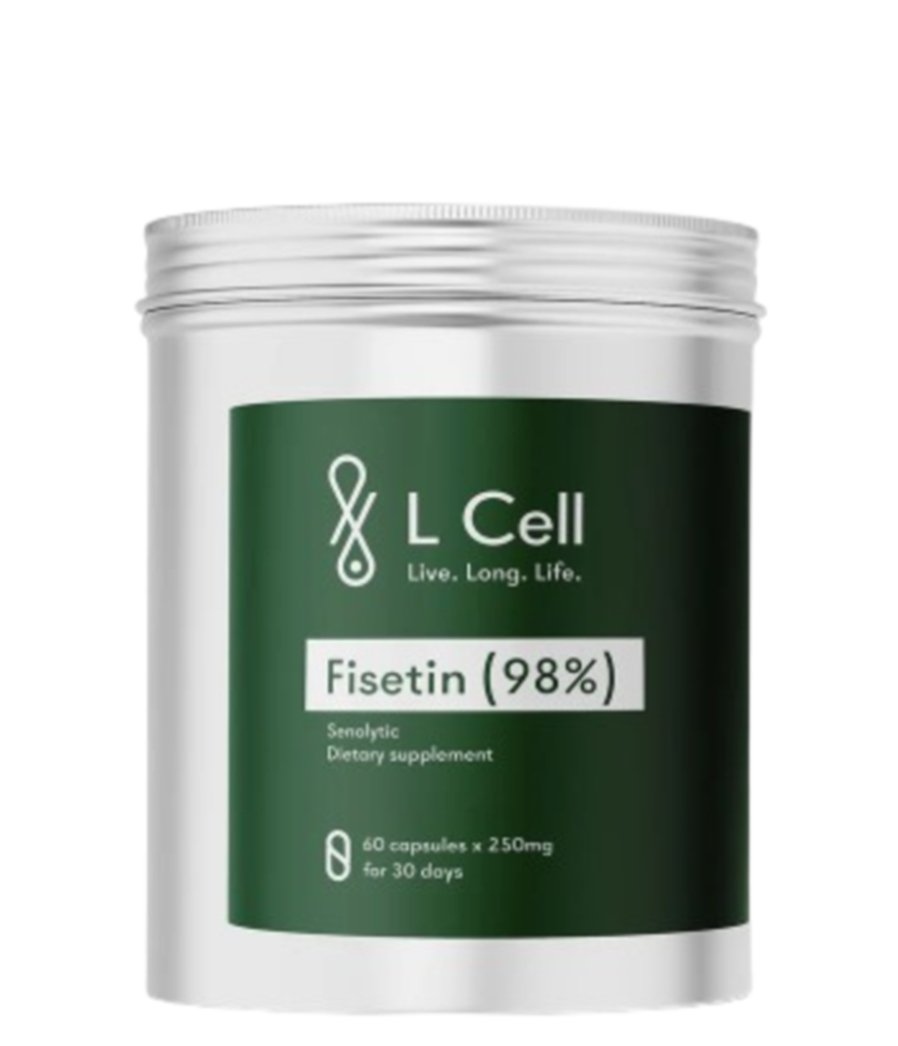 "Fisetinas 250mg" 'L Cell' (60kaps/30porc)