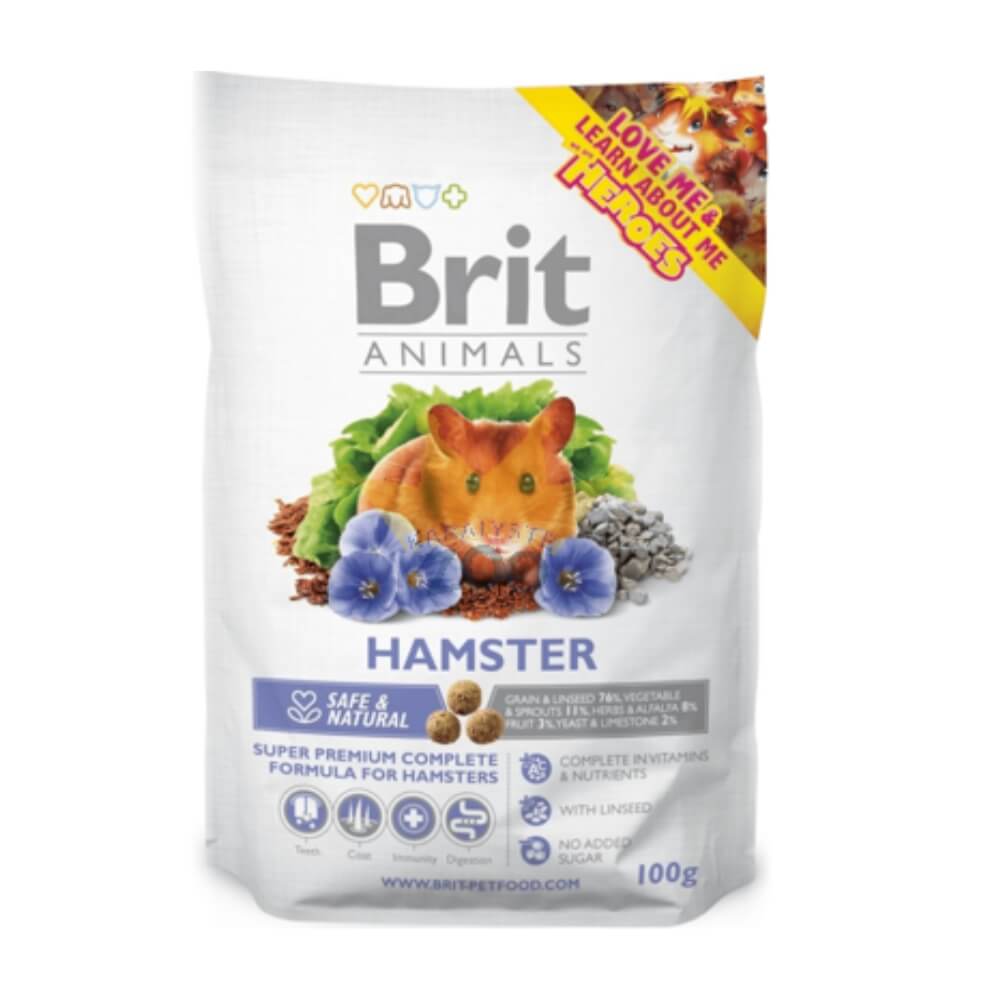 Brit Animals visavertis maistas žiurkėnams 100g, 300g - Produkto Svoris 100g