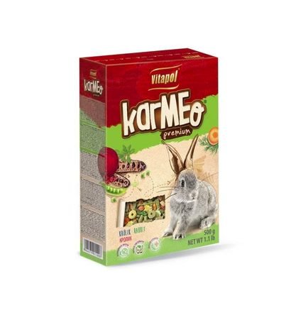 VITAPOL Visavertis maistas triušiams 500g