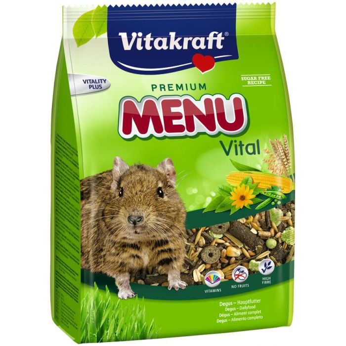 VITAKRAFT MR MENU BASIC FOOD PAŠARAS DEGU 600g