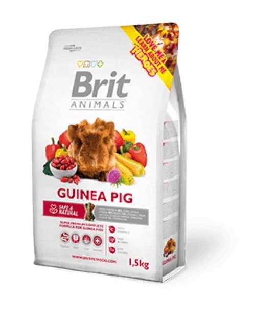 Brit Animals maistas jūrų kiaulytėms 1.5kg