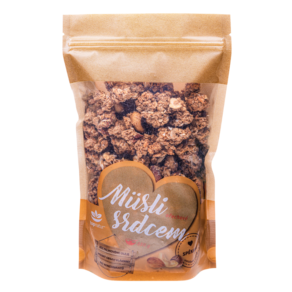 Musli su riešutų miksu | TopNatur (350 g)