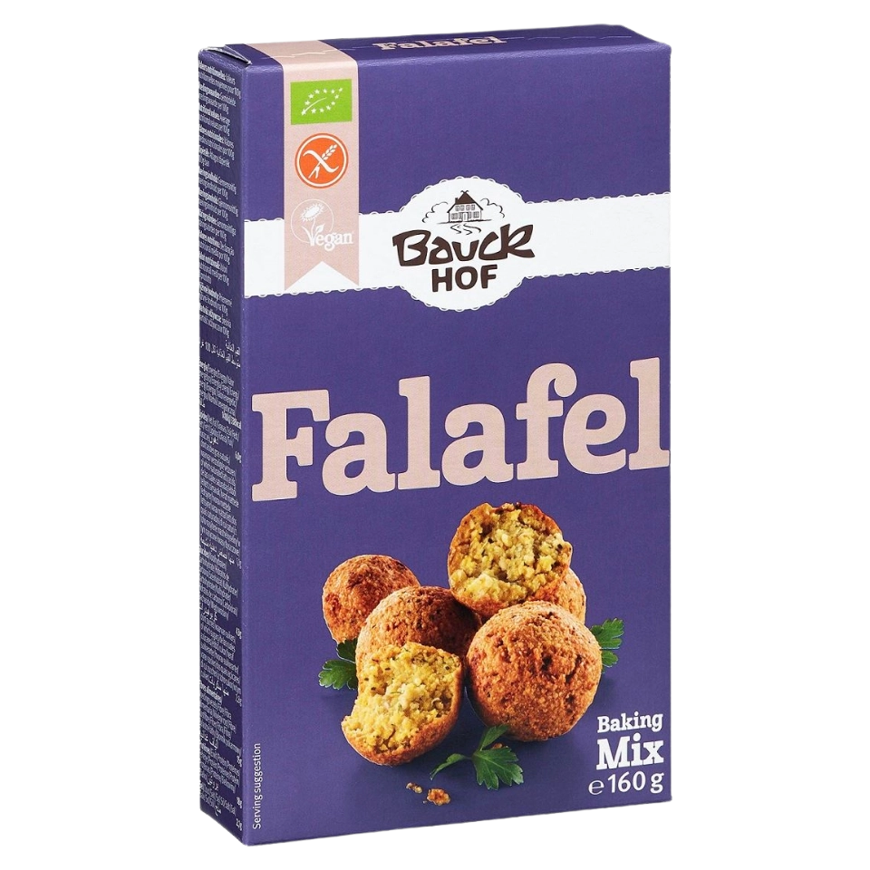 Ekologiškas falafelių ruošinys, be glitimo  | BAUCK HOF (160 g)