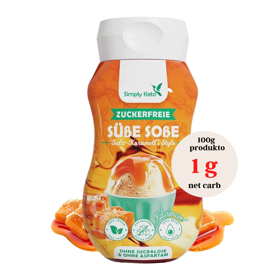 KETO sūrios karamelės sirupas | Simply Keto (350 ml)