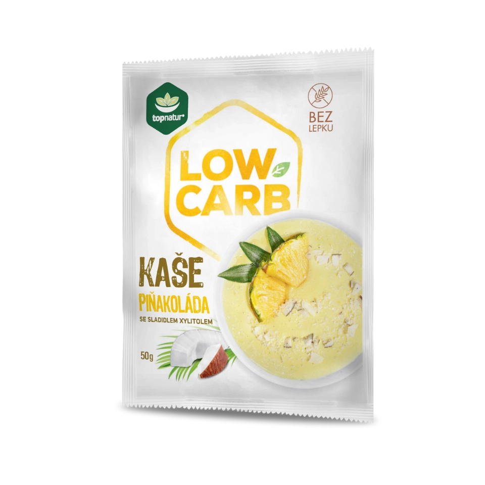 LOW CARB košė Pinacolada, be glitimo, be pridėtinio cukraus | TopNatur (50 g)