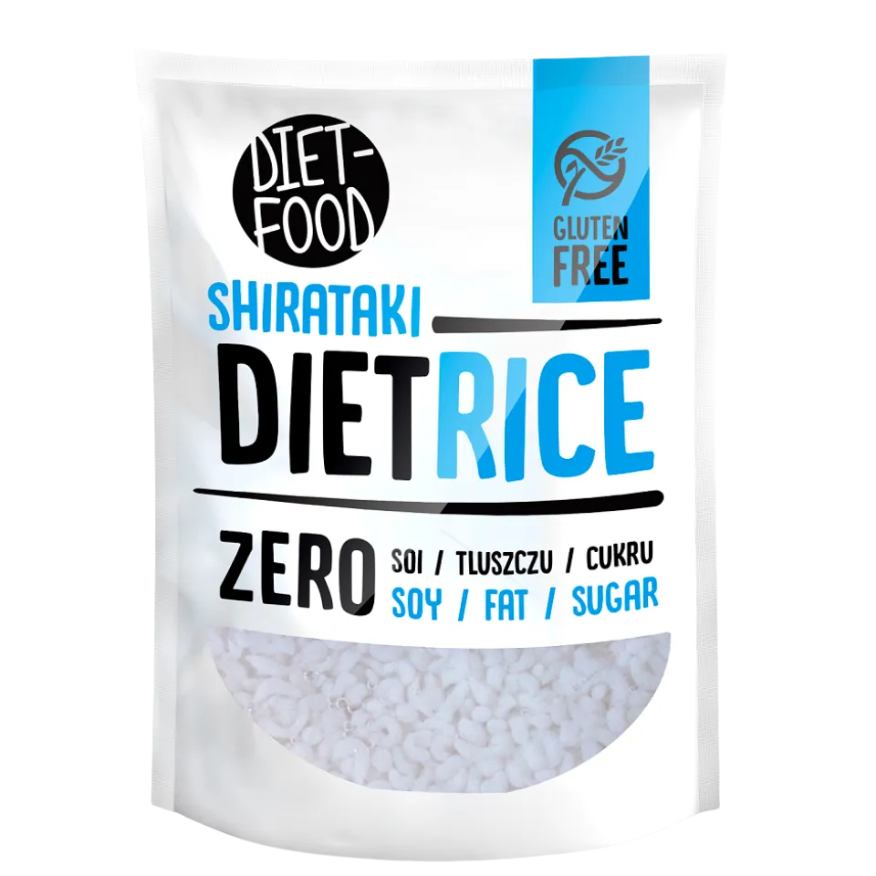 Konjac RICE makaronai, be glitimo | DIET-FOOD (270 g)