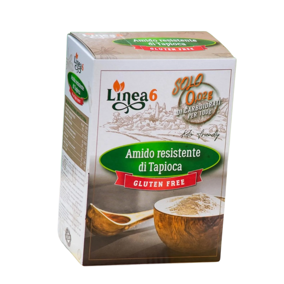 Atsparaus tapijokos krakmolo miltai, be glitimo  | Linea6 (500 g)