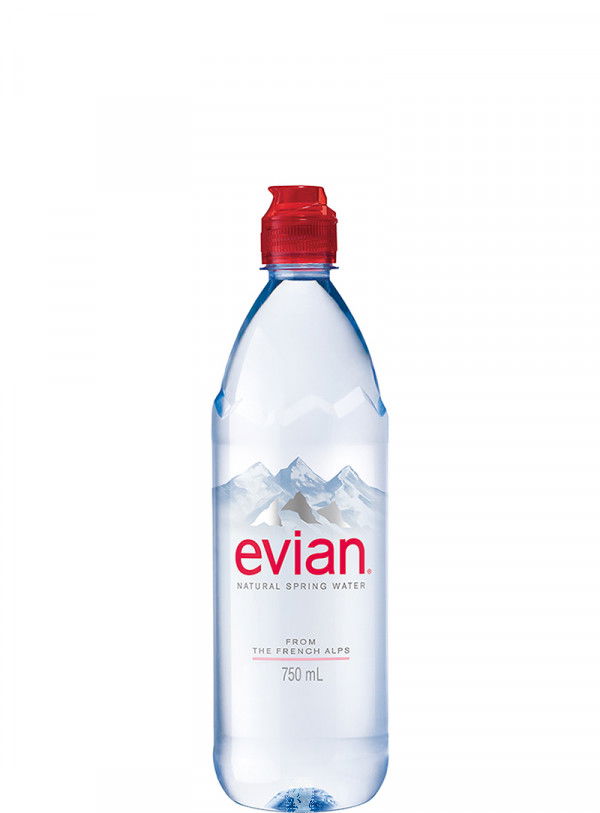 Natūralus mineralinis vanduo EVIAN SPORT, 750 ml