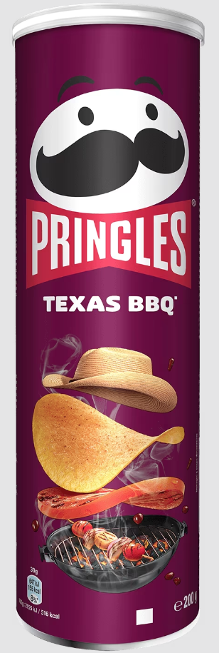 Bulvių traškučiai PRINGLES Barbeque, 165 g