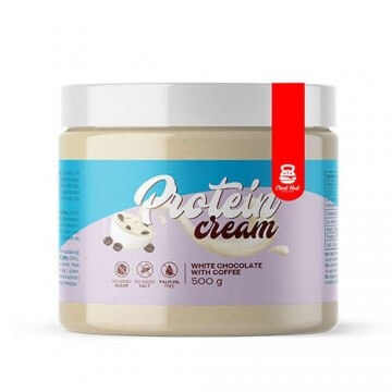 CHEAT MEAL Protein Cream - 500g - baltas šokoladas ir kava