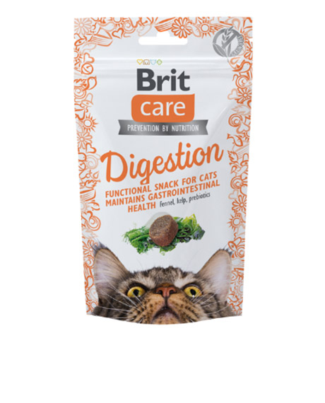 Brit Care Cat Digestion skanėstai katėms virškinimo sistemai, 50 g