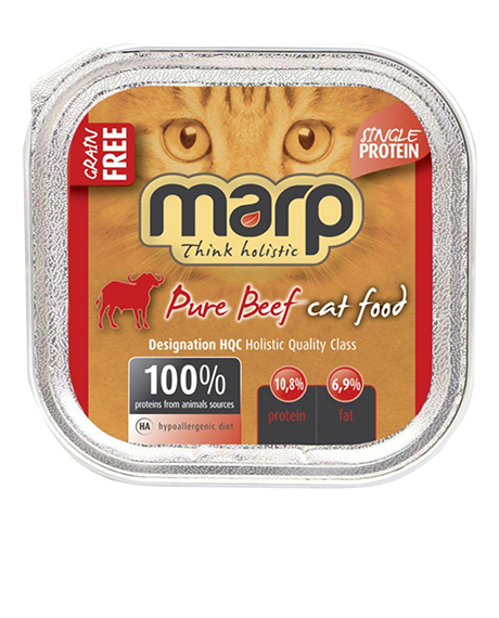 Marp Holistic Beef jautienos konservai katėms, 100 g